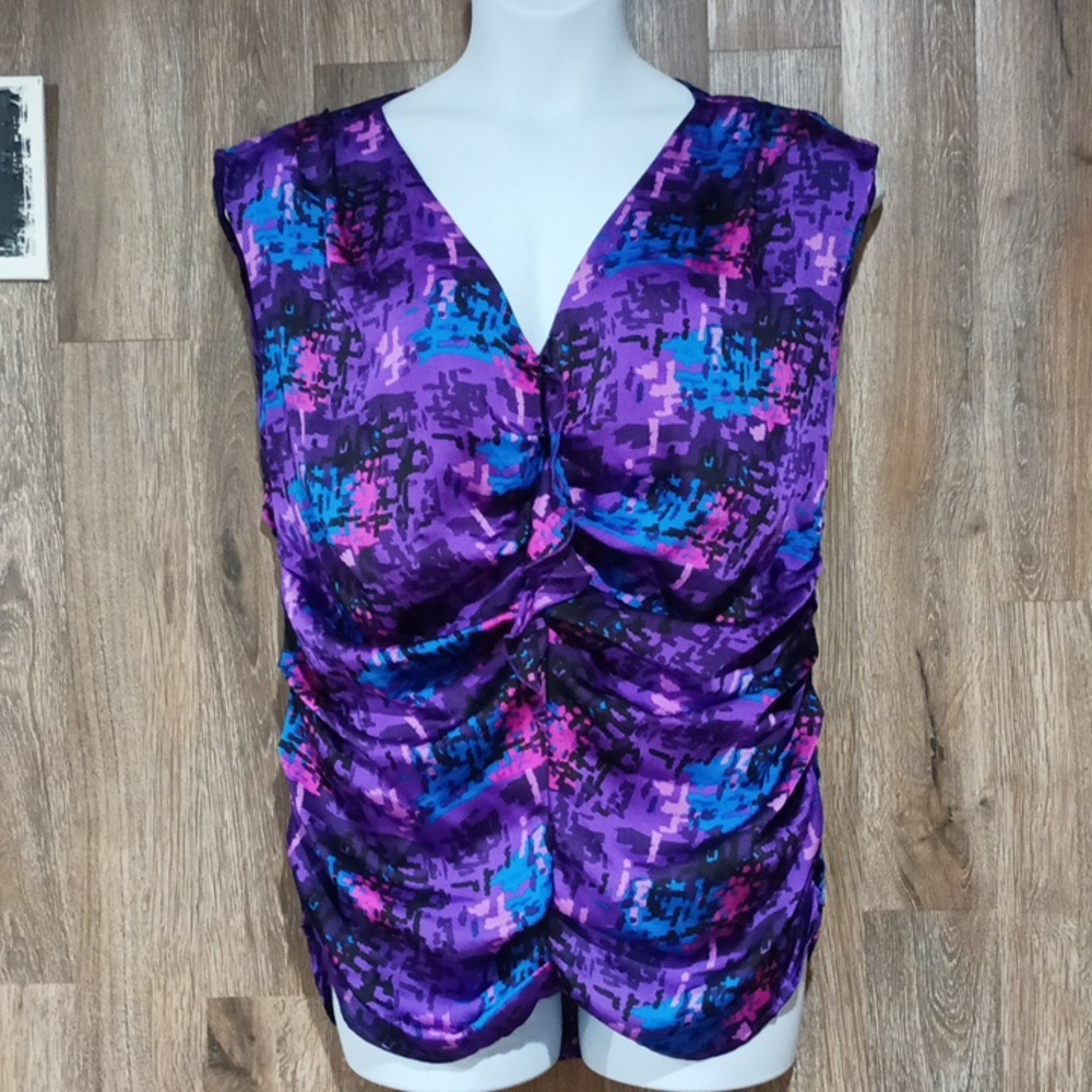 Amy K Su sleeveless blouse
